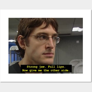 Louis Theroux - Strong Jaw, Full Lips. Posters and Art